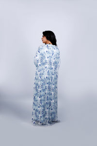 Sultana Kaftan/ Cap Set - Blue