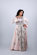 Thawb Al Umur -Pink and Silver