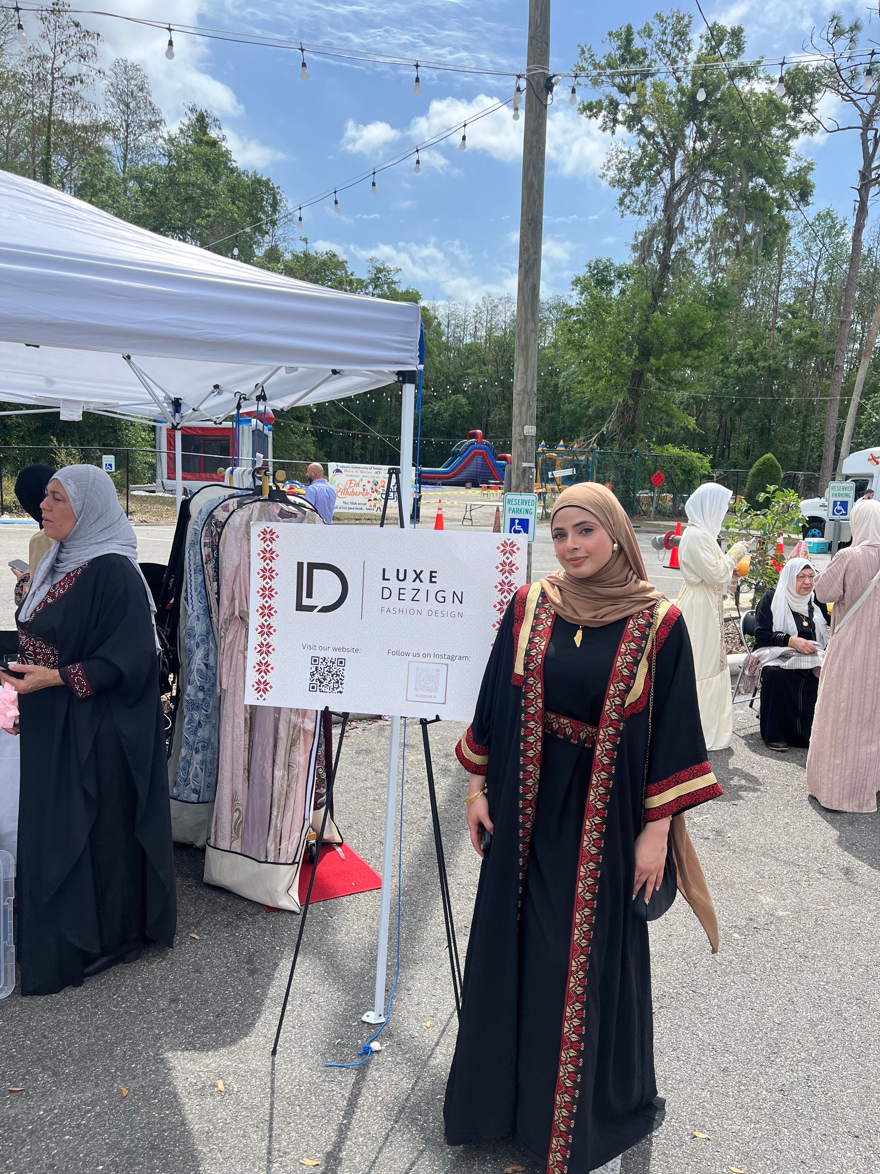 <p>I love my abaya from Luxe Dezign! It’s a two-piece with a belt, which gives me the privilege of styling it in different ways and with different outfits. Elegant, versatile, and definitely worth buying!<br/><br/></p>