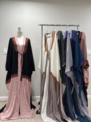 Crafted Open Abaya