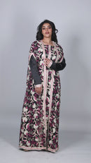 Sultana Kaftan/ Cap Set - Pink